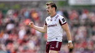 <p>DOUBT: Galway's Shane Walsh was a key reason Pádraic Joyce's men advanced from Newry to an All-Ireland SFC quarter final on Sunday - but will the Kilmacud Crokes man be fit for the last eight clash with Meath next weekend? Pic: Ben McShane/Sportsfile</p>